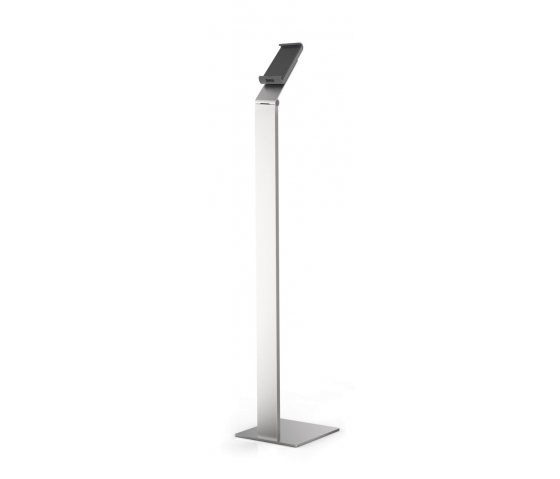 Tablet floor stand Clip-On for tablets between 7 and 13 inches