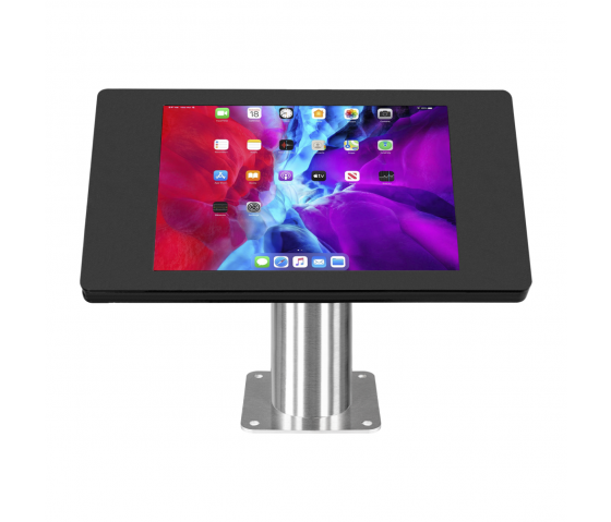Soporte de mesa Fino para iPad 9.7 - negro/acero inoxidable 