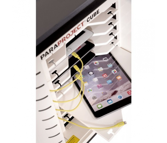 Laddskåp Parat U10 Cube för 10 iPads upp till 11,6 tum, inklusive 10x Lightning-kabel