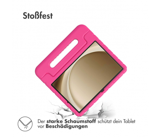 KidsCase tablethoes met handvat voor Samsung Galaxy Tab A9 Plus - Roze