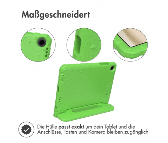 KidsCase tablethoes met handvat voor Samsung Galaxy Tab A9 Plus - Groen
