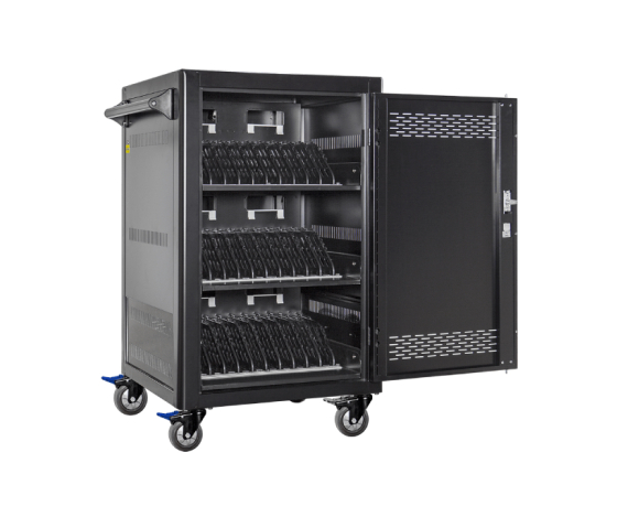  Oplaadkar AC-LITE 30 voor 30 laptops, Chromebooks of tablets - verwijderbare AC-adaptermandjes