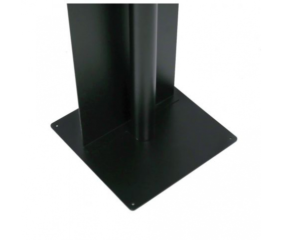 Tablet floor stand with display Securo L for 12-13 inch tablets - black