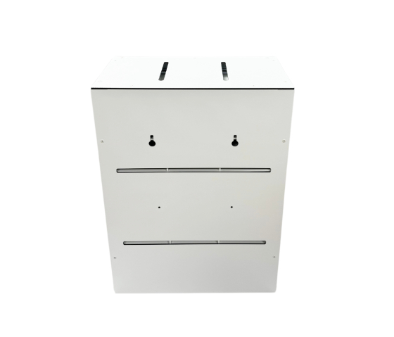 Låsbar telefonförvaring BTOK30 för 30 smartphones – graverat trä