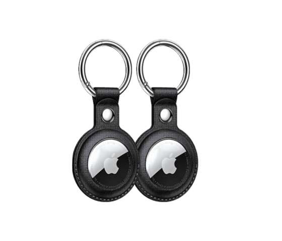 Apple airtag Schlüsselanhänger - Schwarz