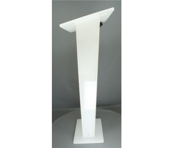 Acrylic lectern Alana - white