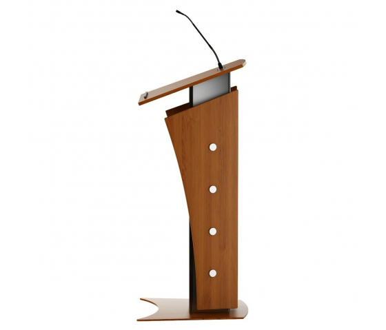 Metal/wood lectern Armagosa - cherry colour 