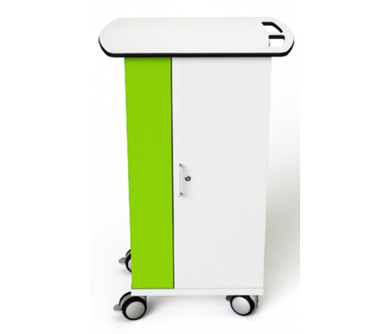 Tablet USB-C charging trolley Zioxi with carrying baskets CHRGTUC-TBB-16-K for 16 tablets up to 10.5 inches - digital code lock