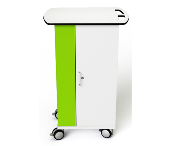 Zioxi tablet charging trolley with carry baskets and USB-C cables for 16 tablets to 10.5 inch - Key lock