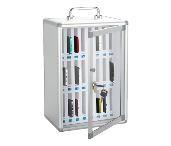 Lockable phone locker KMT24 for 24 smartphones