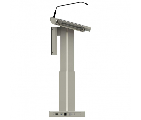 Height-adjustable digital lectern Barcelona