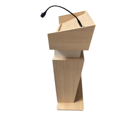 Wood lectern Majestic - oak color