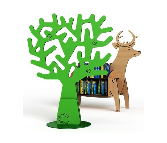 Regał na książki BookDigger Deer