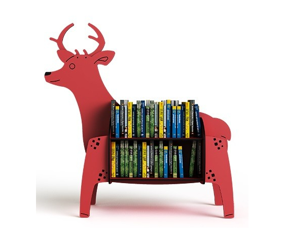 BookDigger bookcase Deer