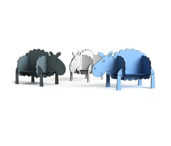 Book Shredder Bookcase Sheep