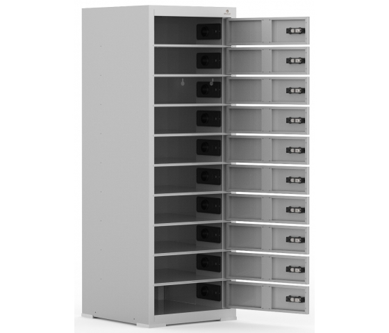 Charging locker BR10KL for 10 devices - key lock
