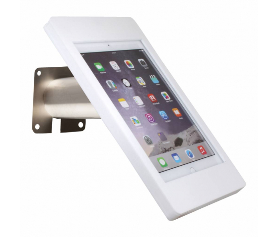 iPad Wandhalterung Fino für iPad Mini - weiß/Edelstahl 
