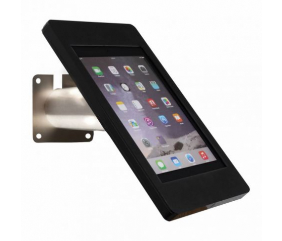 iPad wall mount Fino for iPad Mini 8.3 inch - stainless steel/black