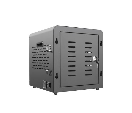 Bravour® USB-C oplaadkast voor 10 laptops & tablets - 1000W - met Smart App - sleutelslot