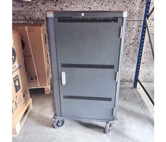 Demo model - BRV30 charging cart for 30 mobile devices up to 16 inches - power strip