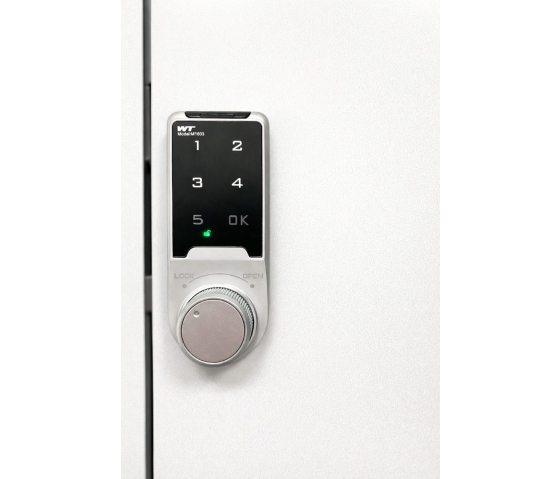 BRVD12 Armario de carga para 12 dispositivos móviles de hasta 17 pulgadas - blanco - regleta