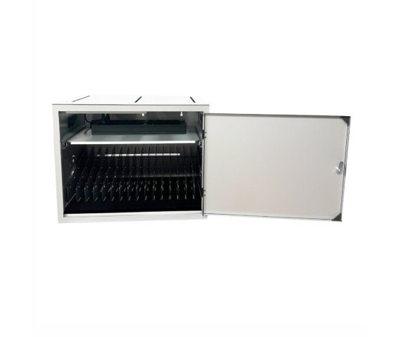 BRVD16 Charging cabinet for 16 mobile devices up to 17 inches - white - socket