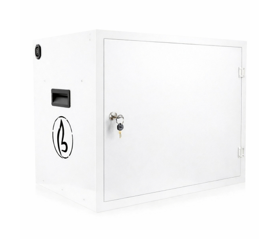 BRVDC16 USB-C Charging cabinet for 16 mobile devices up to 17 inches - white