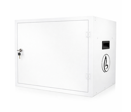 BRVDC16 USB-C Charging cabinet for 16 mobile devices up to 17 inches - white