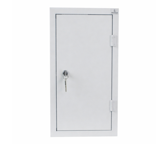 BRVD6 charging cabinet for 6 mobile devices up to 17 inches - white - socket