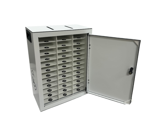 Aflåseligt telefonskab BTOK45 til 45 smartphones