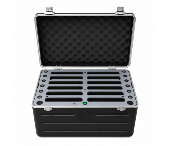 Lade- und Synchronisationskoffer für 12 iPads und Tablets von 7 bis 11 Zoll – USB-A (Vorführmodell)
