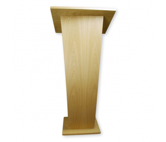 Wooden lectern Castor - oak colour