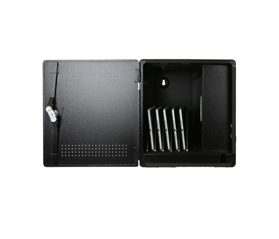 NoteBox charging cabinet for 5 tablets and laptops - USB-C or power plugs