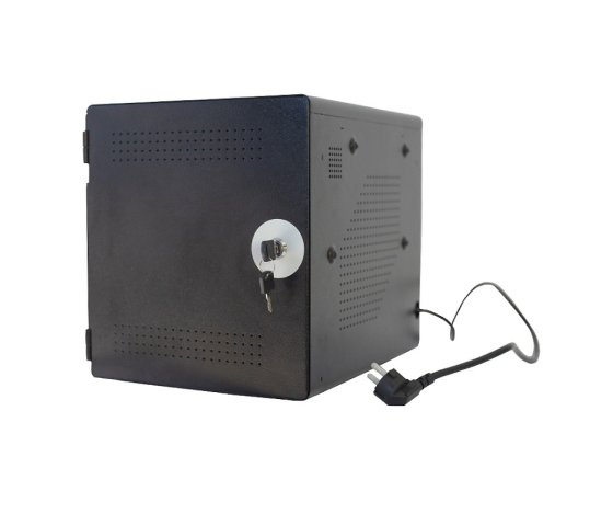 NoteBox charging cabinet for 5 tablets and laptops - USB-C or power plugs