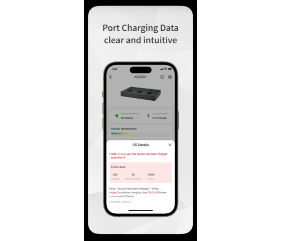 Armario cargador USB-C 1000 W para 16 portátiles y tablets - Gestión remota - cerradura de combinación