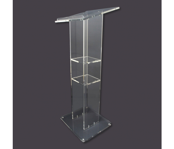 Synthetic lectern Crystal - clear