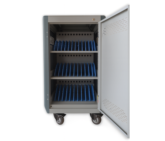 CM26 Charge & Sync charging cart for 36 tablets and laptops up to 14 inches