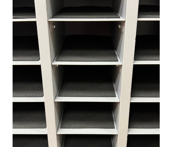 Metall-Handygarage Drop&Safe 36 mit Einwurfschlitz für 36 Handys