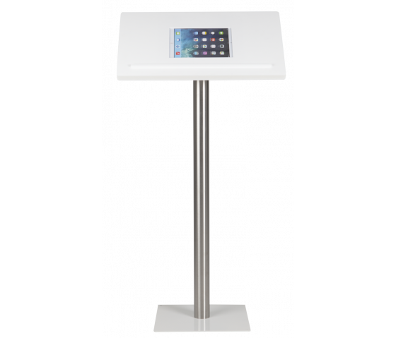 Metal/plastic lectern Concerto - white