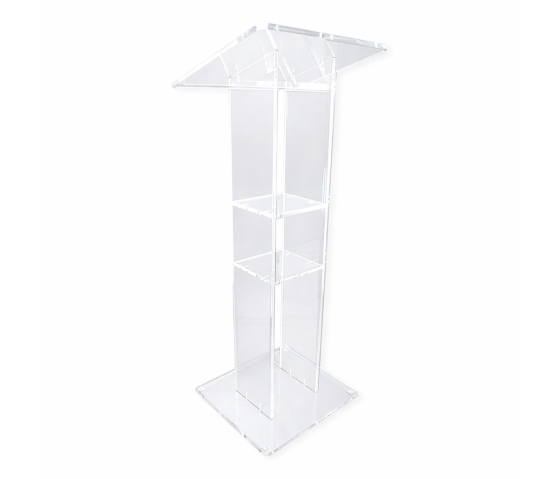 Acrylic lectern Crystal - clear