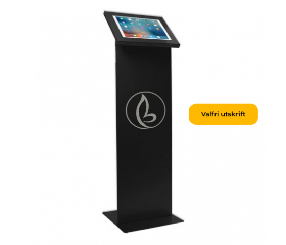Displaypanelen svart