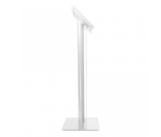 Tablet floor stand with display Securo XL for 13-16 inch tablets - white