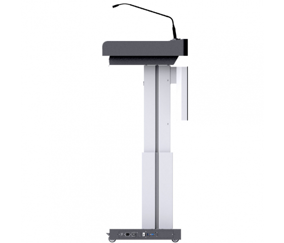 Height-adjustable digital lectern Helsinki