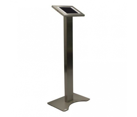 Tablet floor stand Sublime Securo S for 7-8 inch tablets - stainless steel