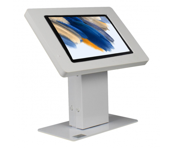Supporto da tavolo per Samsung Galaxy Tab S9 S8 & S7 11 Chiosco Fino - bianco