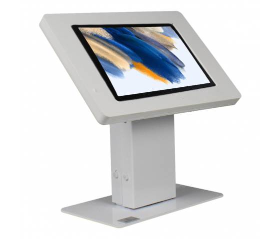Soporte de mesa para Microsoft Surface Go Chiosco Fino - blanco