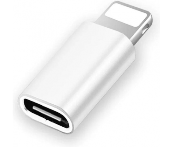 USB-C till Lightning-adapter/konverterare - vit