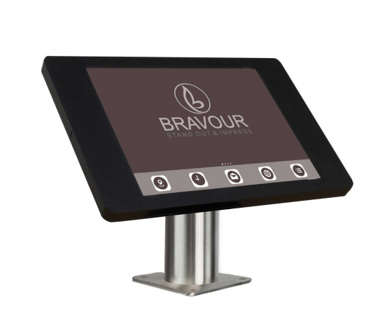 Bordshållare Fino iPad Mini-RVS/Svart