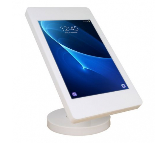 Tablet uchwyt stołowy Fino dla Samsung Galaxy Tab A9 8.7 cala 2023 - biały