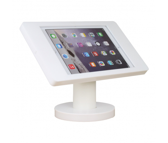 Soporte de sobremesa Fino para iPad Mini - blanco 